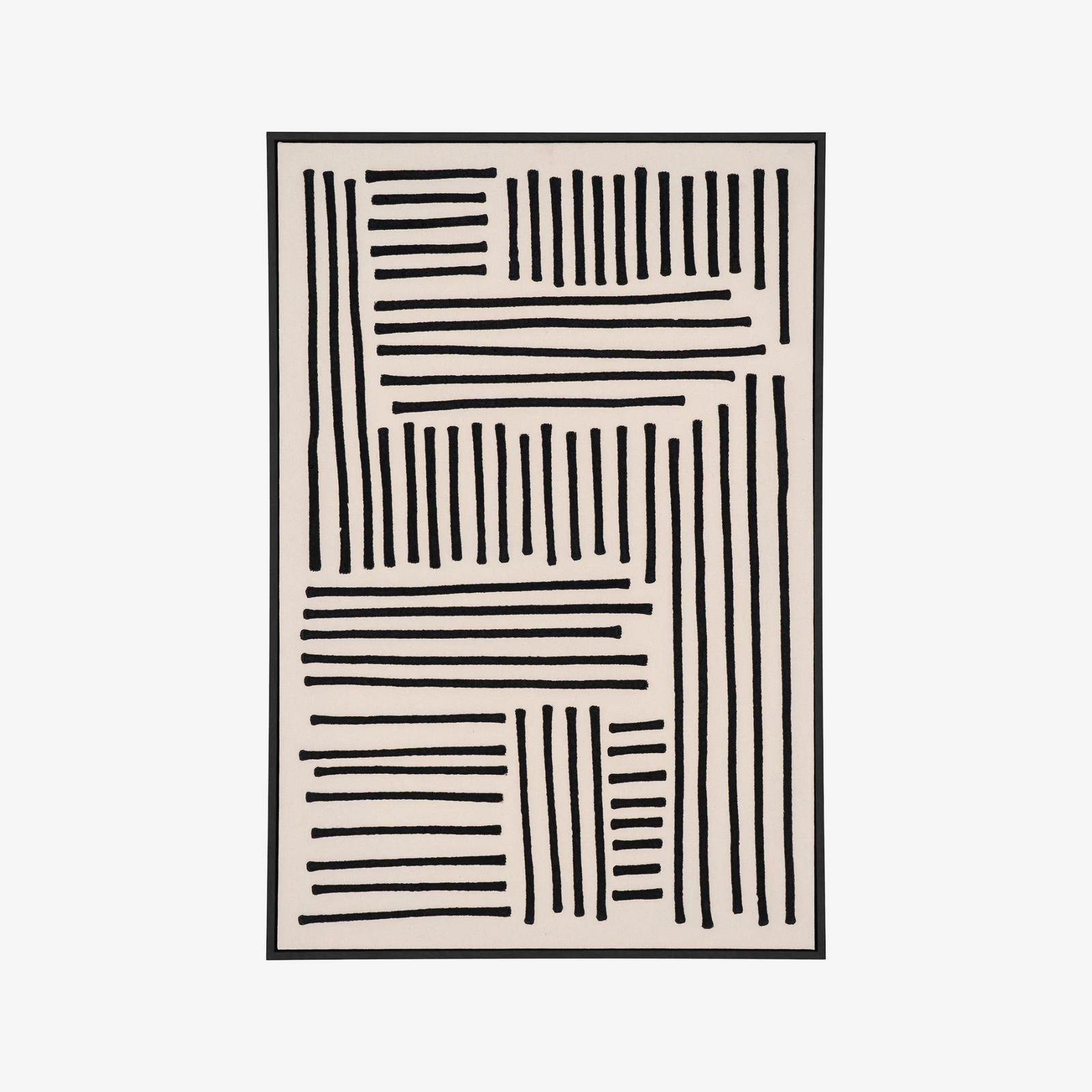 ICEN | פרינט דיגיטלי מודרני במסגרת עץ, 900 ס"מ - KUALA