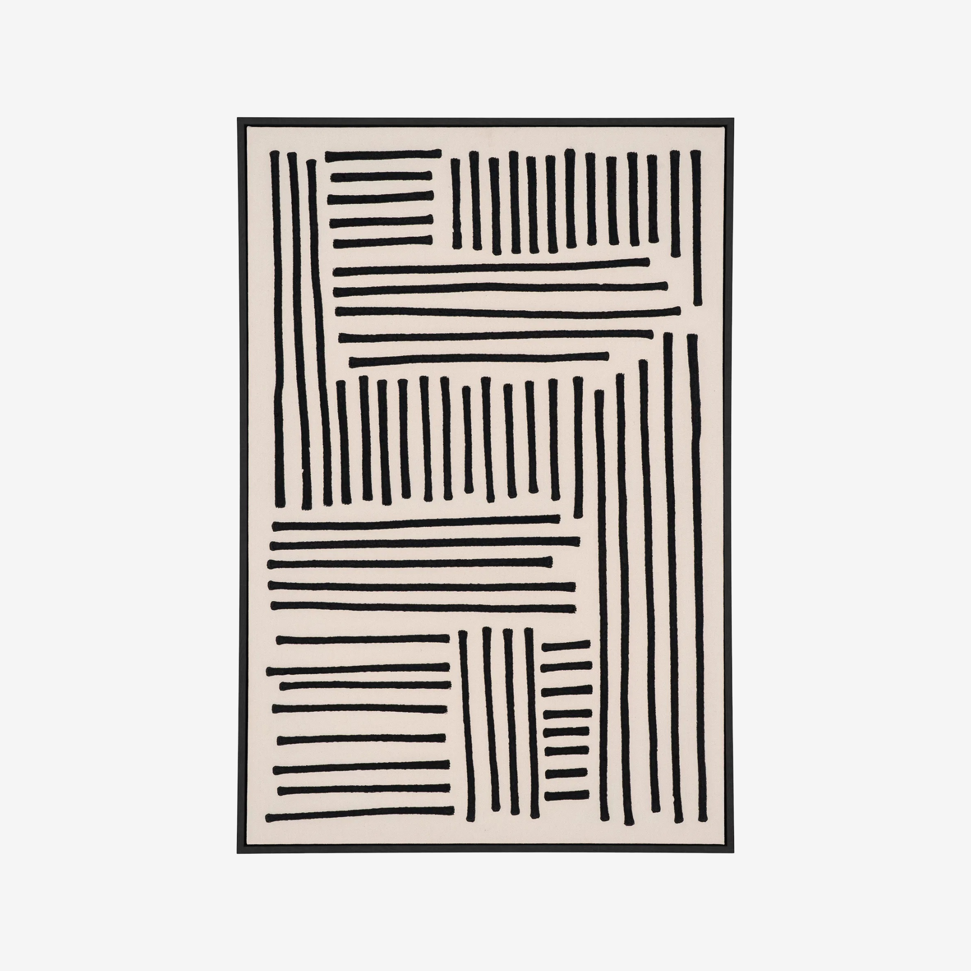 ICEN | פרינט דיגיטלי מודרני במסגרת עץ, 900 ס"מ - KUALA