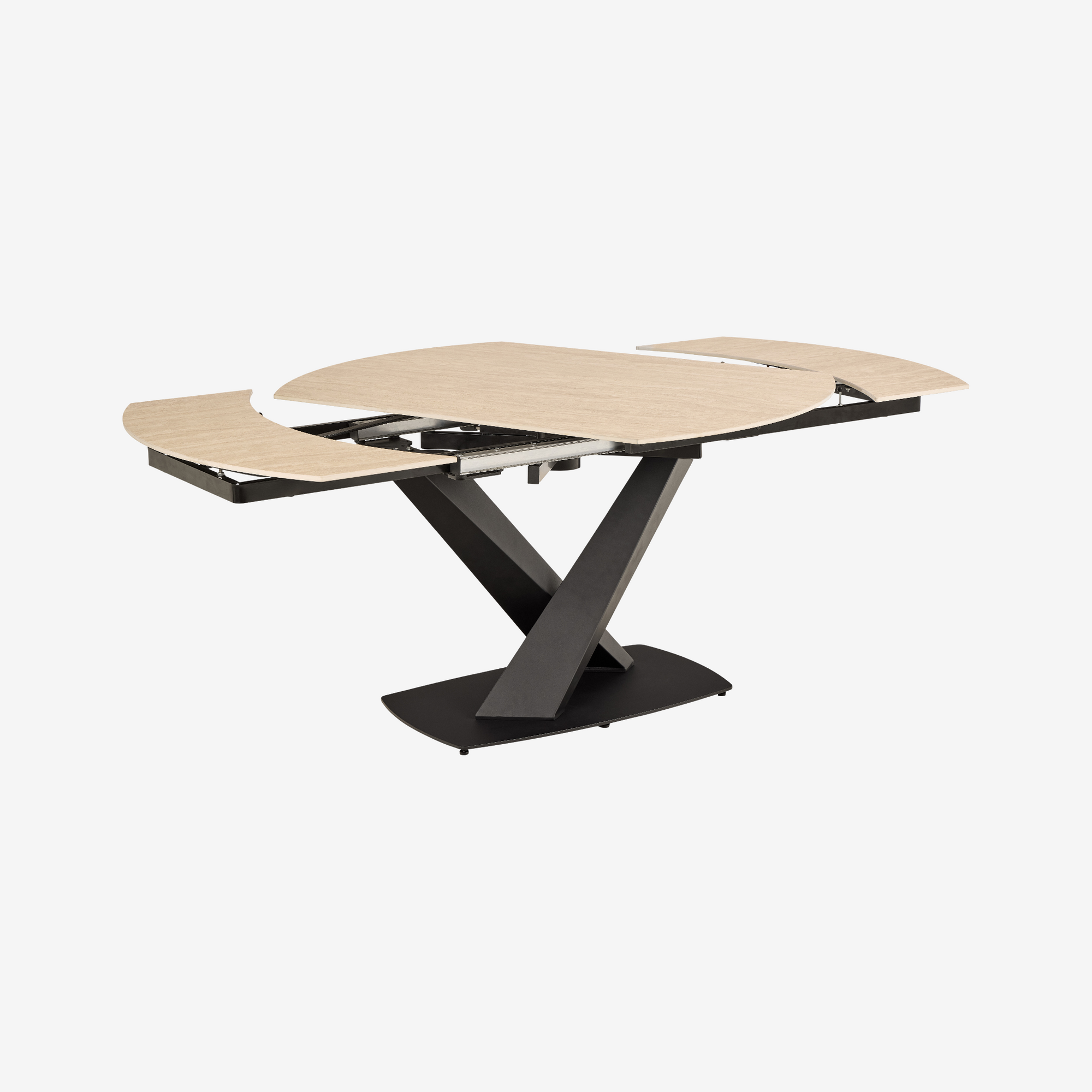 MARANO | שולחן אוכל מלבני 160/90 ס"מ, נפתח ל-240 ס"מ, עד 10 סועדים - KUALA