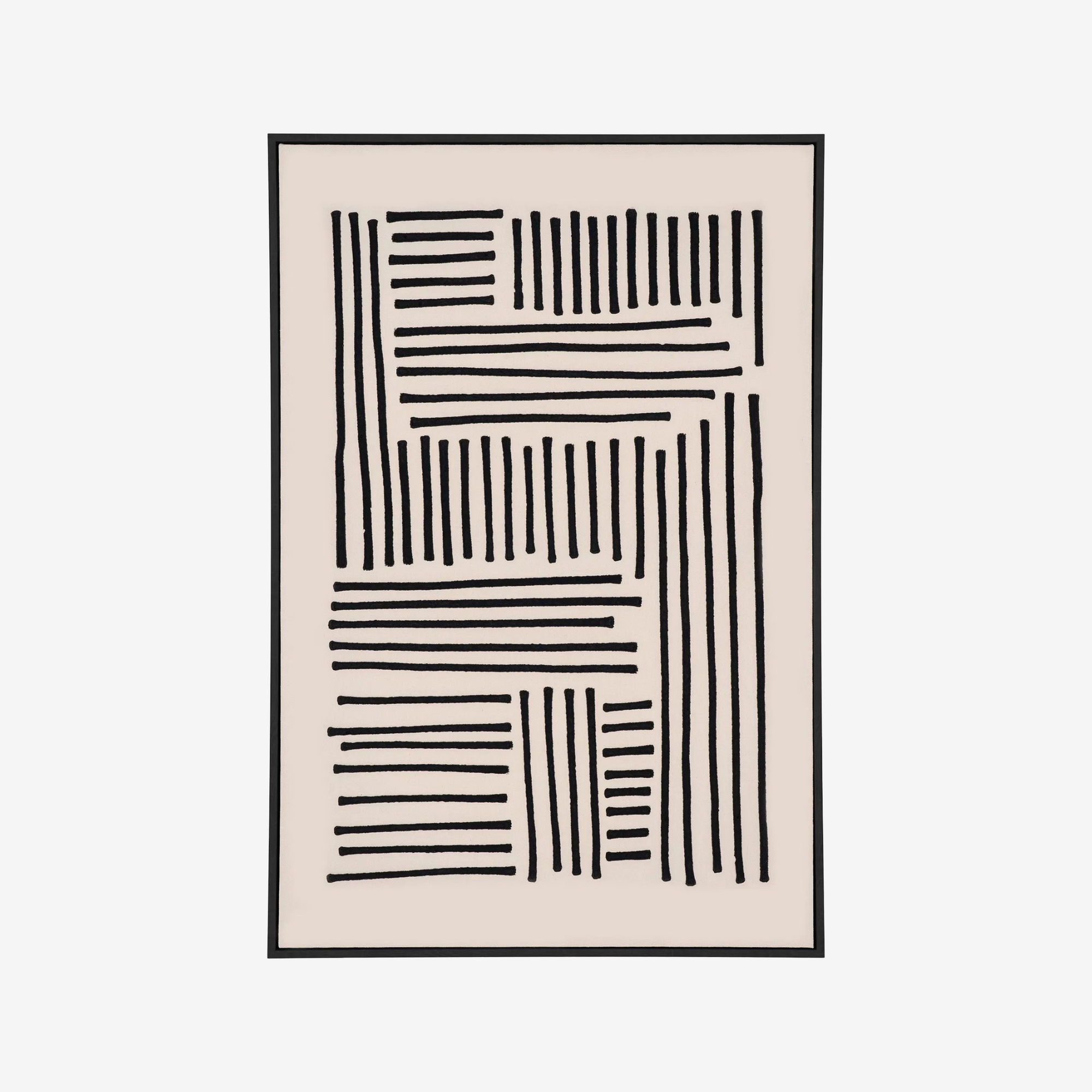 POLE | פרינט דיגיטלי מופשט במסגרת עץ, 14000 ס"מ - KUALA