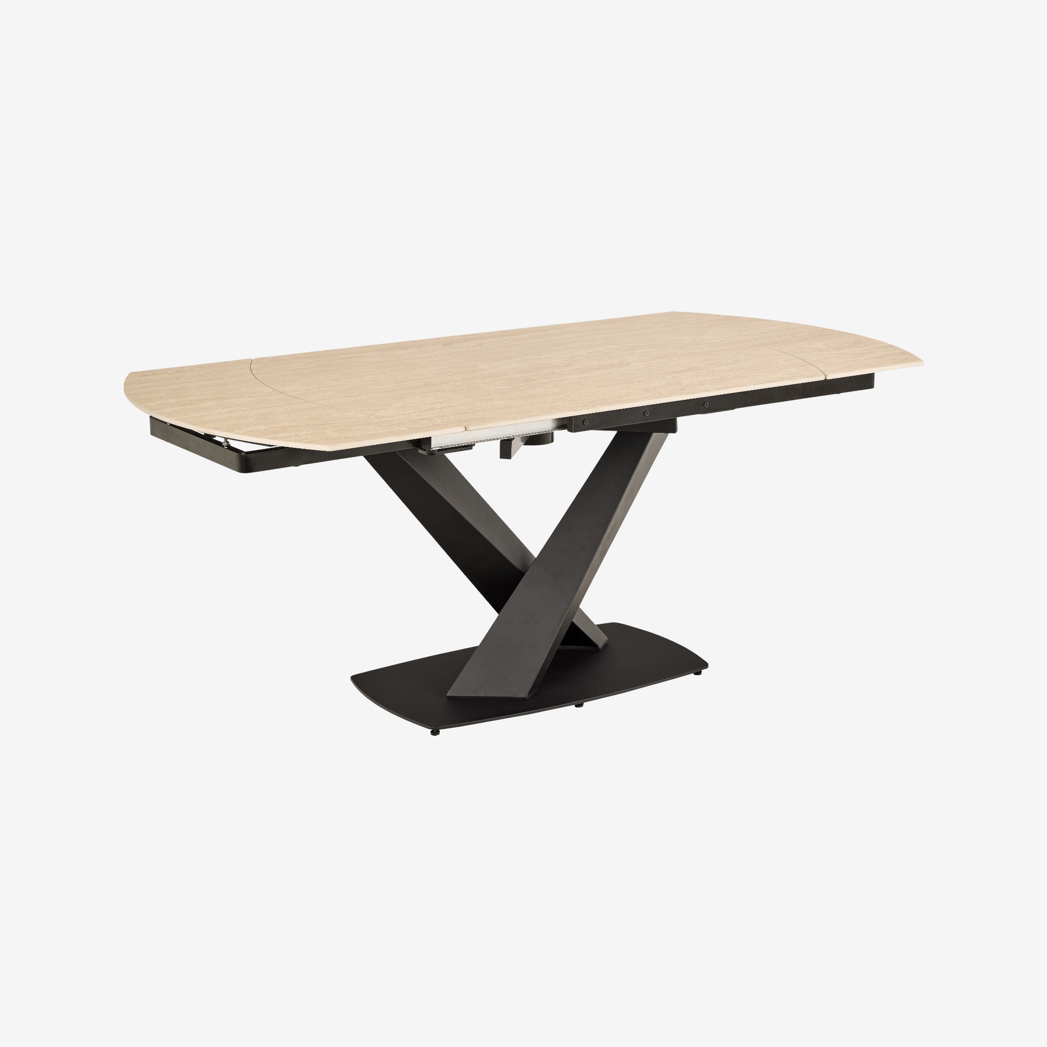 MARANO | שולחן אוכל מלבני 160/90 ס"מ, נפתח ל-240 ס"מ, עד 10 סועדים - KUALA