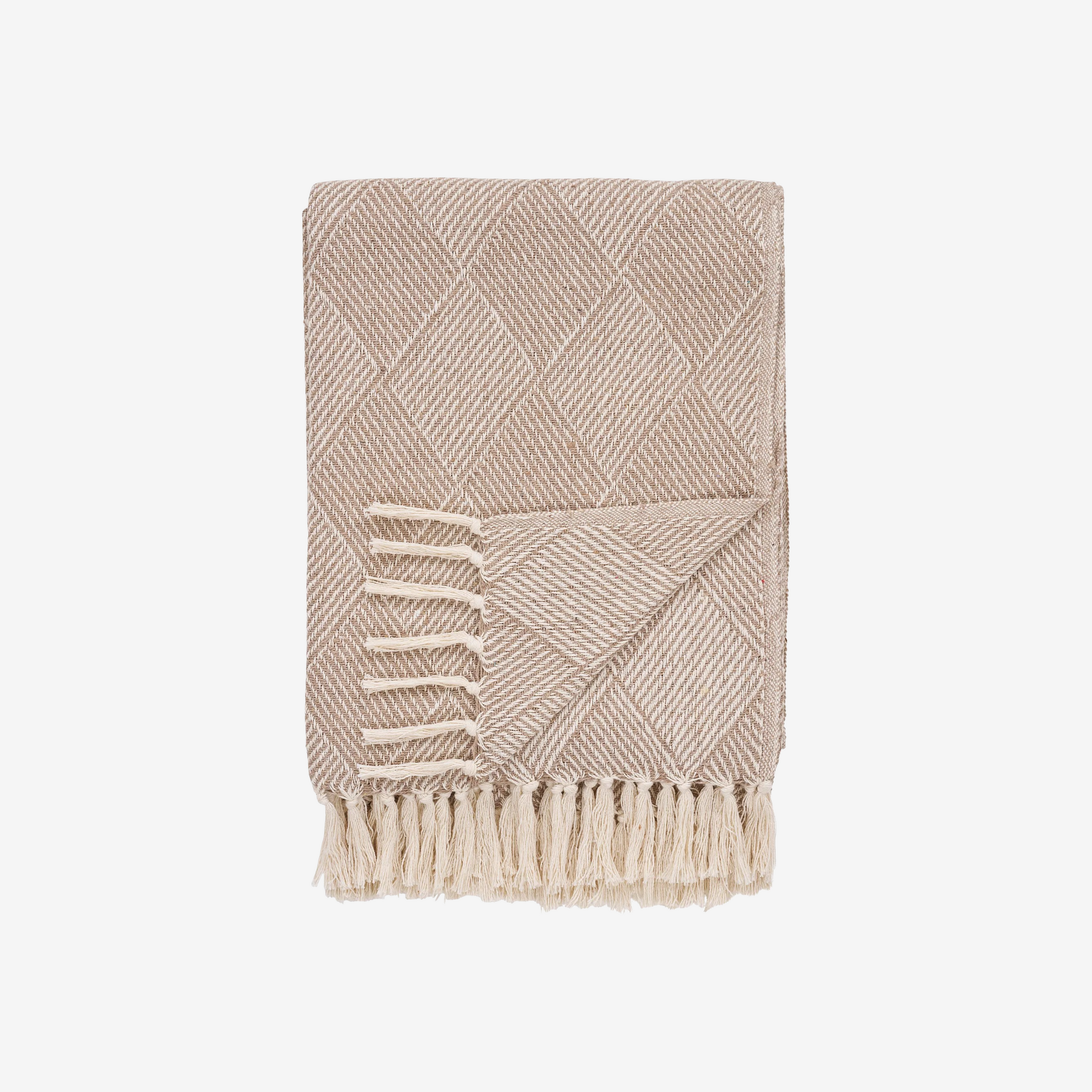 NARA | שמיכה מכותנה ממוחזרת, מגיעה בשני גוונים - KUALA