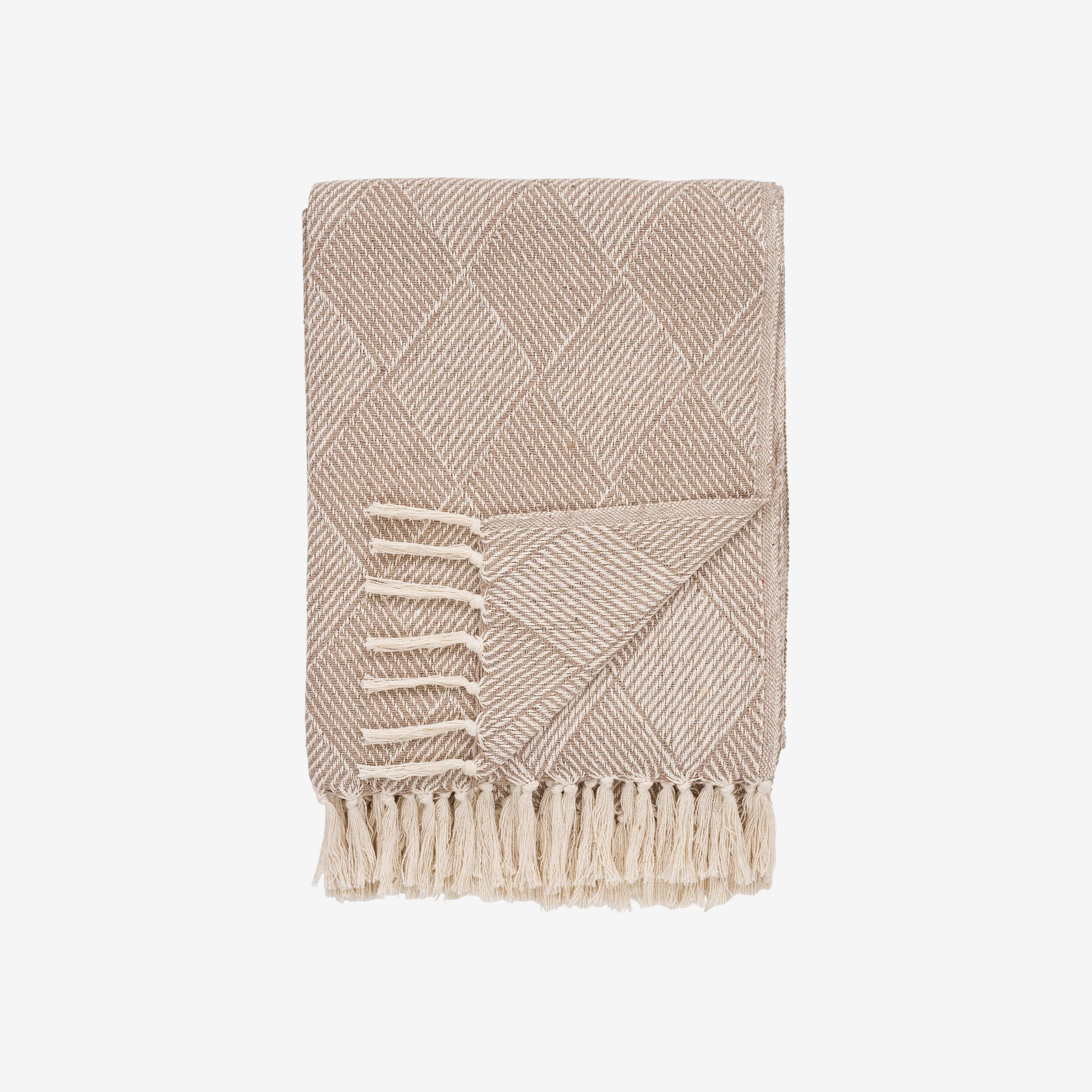 NARA | שמיכה מכותנה ממוחזרת, מגיעה בשני גוונים - KUALA