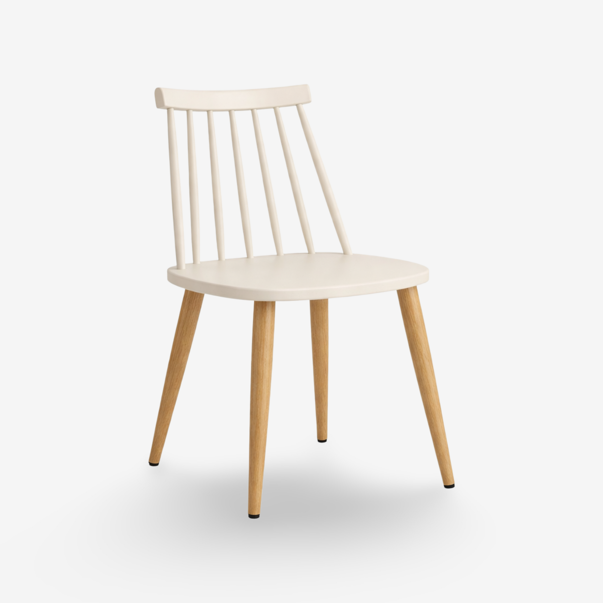 JOYO | כיסא אוכל פולימרי בשילוב רגלי מתכת - KUALA