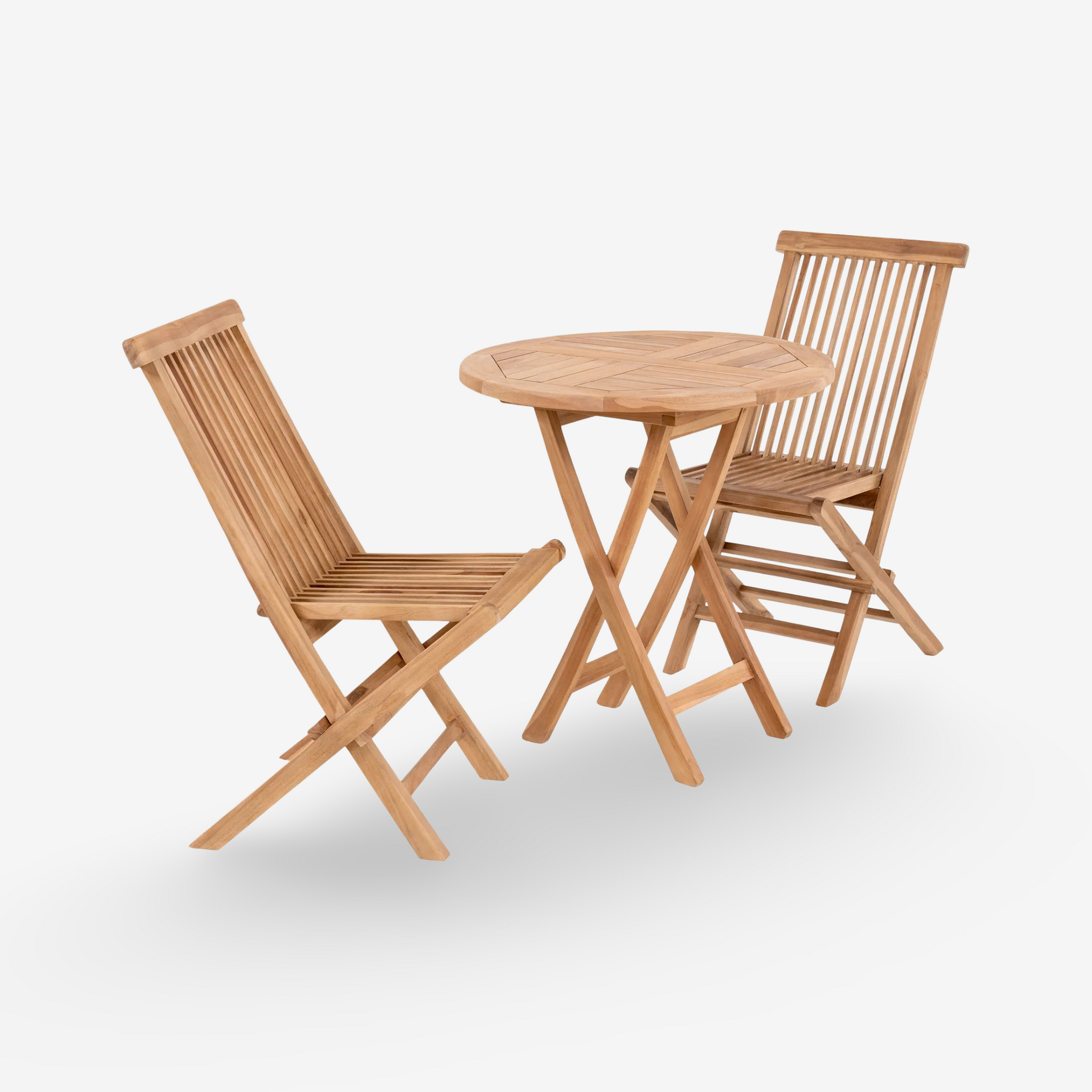NURKI | סט ביסטרו מתקפל של שולחן ושני כיסאות - KUALA