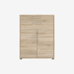 KOMILA | יחידת מדפים עם 2 מגירות ו-2 דלתות - KUALA