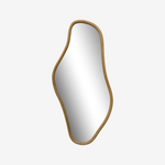 WOD | מראה אמורפית עם מסגרת עץ אורן - KUALA