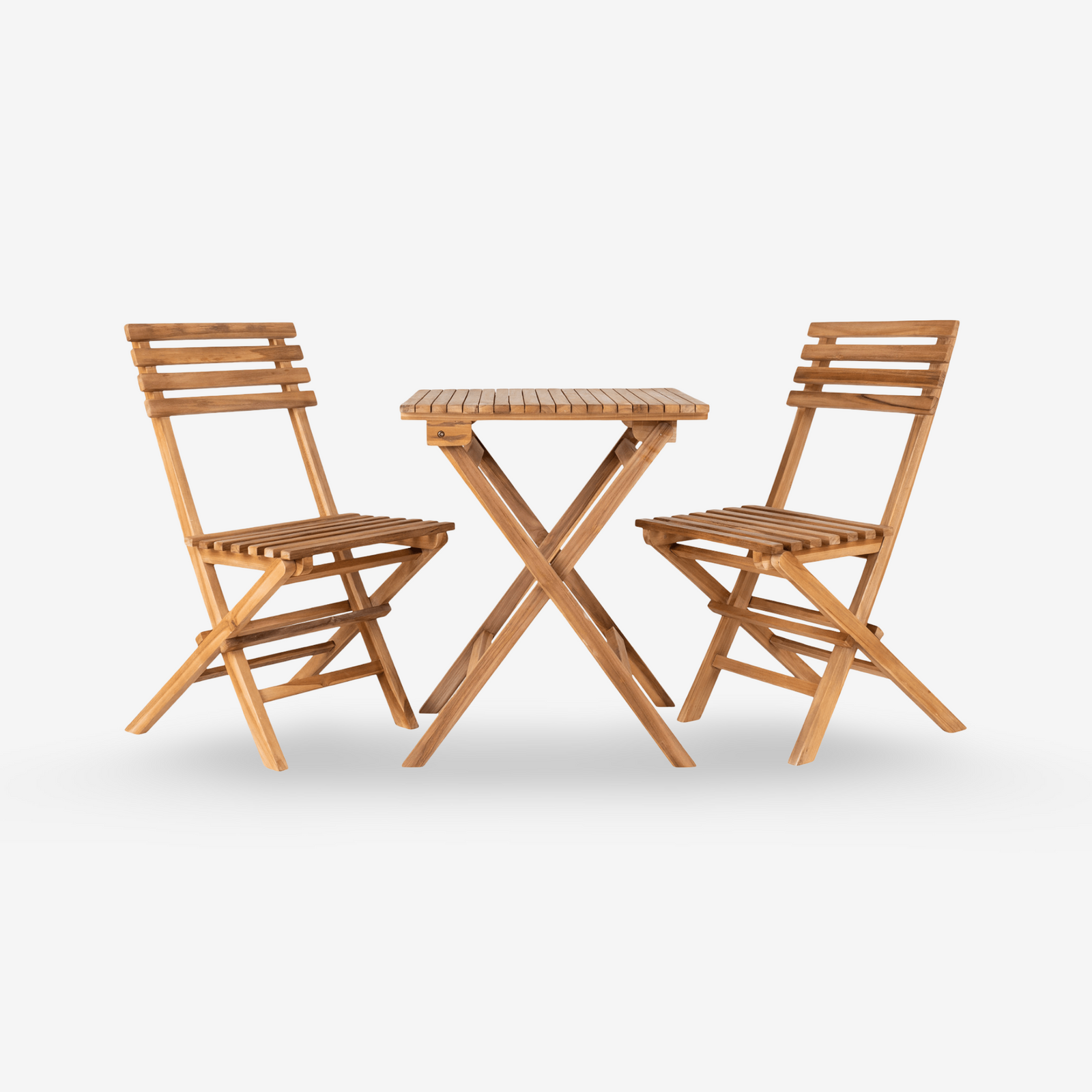 RUNI | סט ביסטרו מתקפל של שולחן ושני כיסאות - KUALA