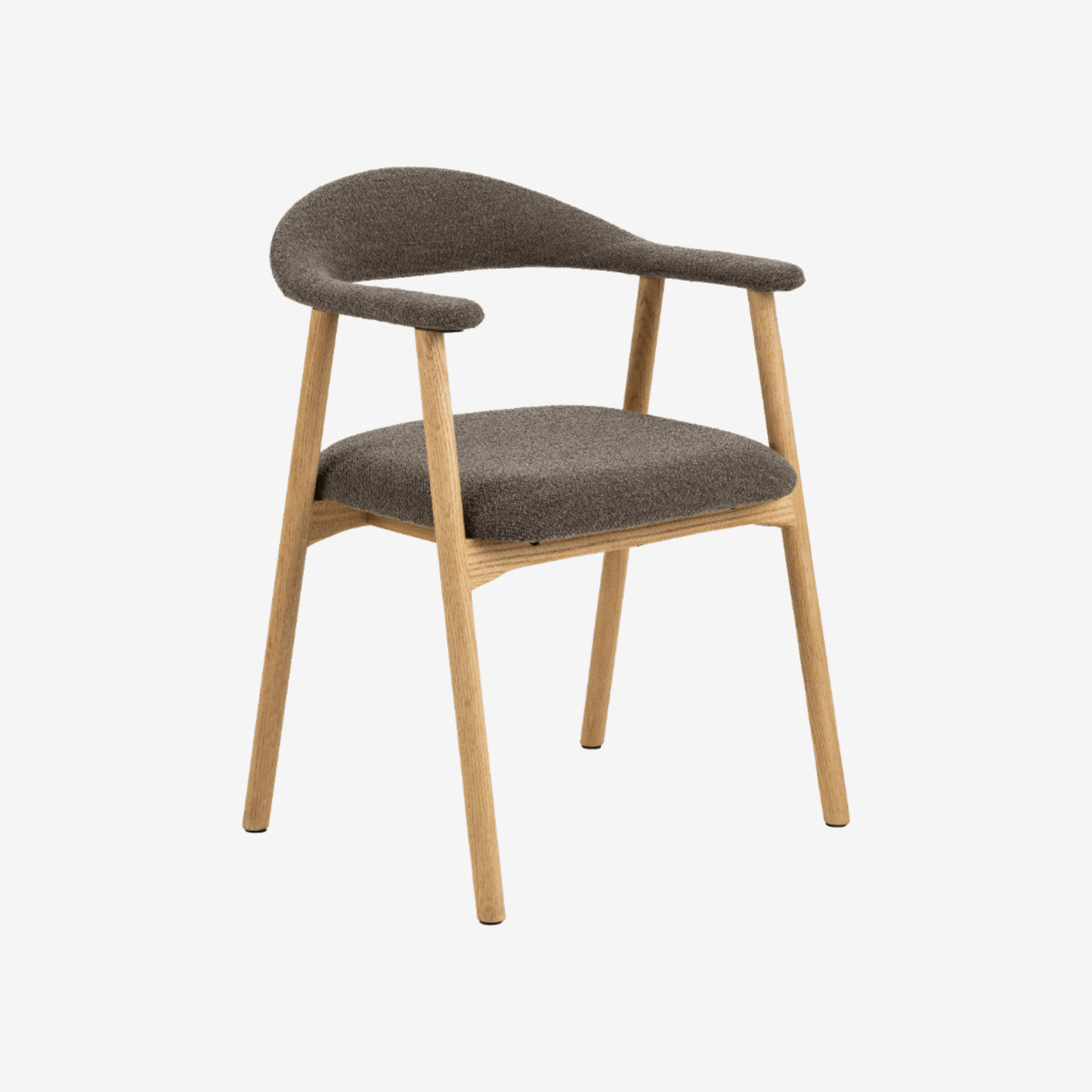 MARO | כיסא עץ בקווים מעוגלים