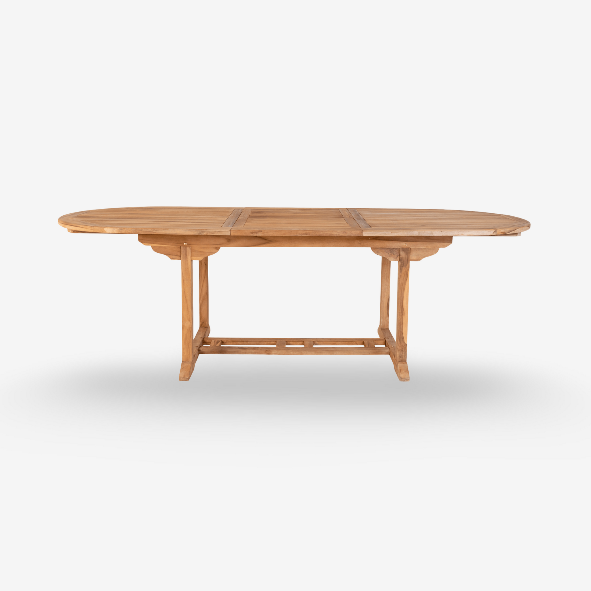 SNOKA | שולחן אוכל נפתח מעץ טיק לאירוח גן - KUALA