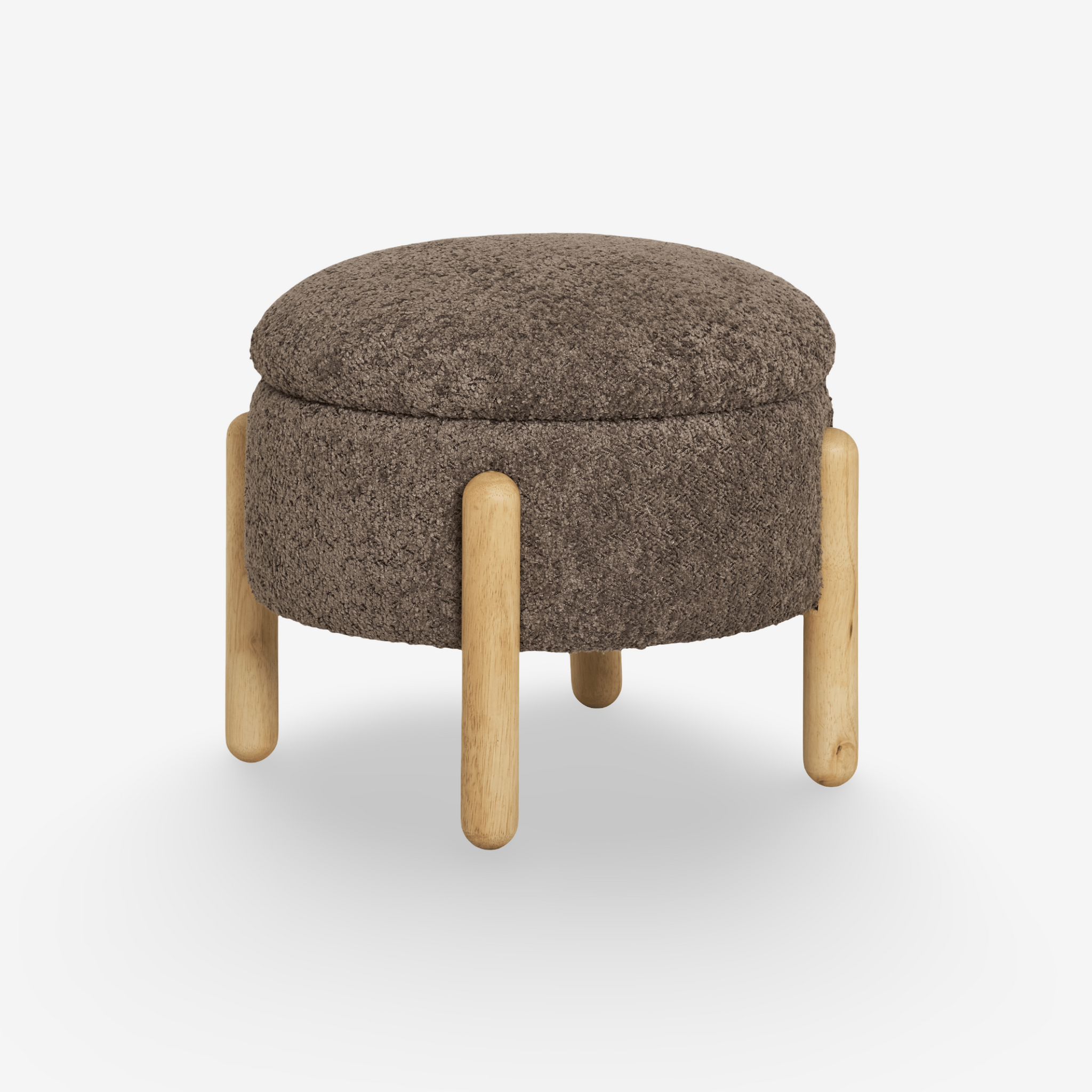 TWISTO | הדום אחסון מרופד בבד אריג