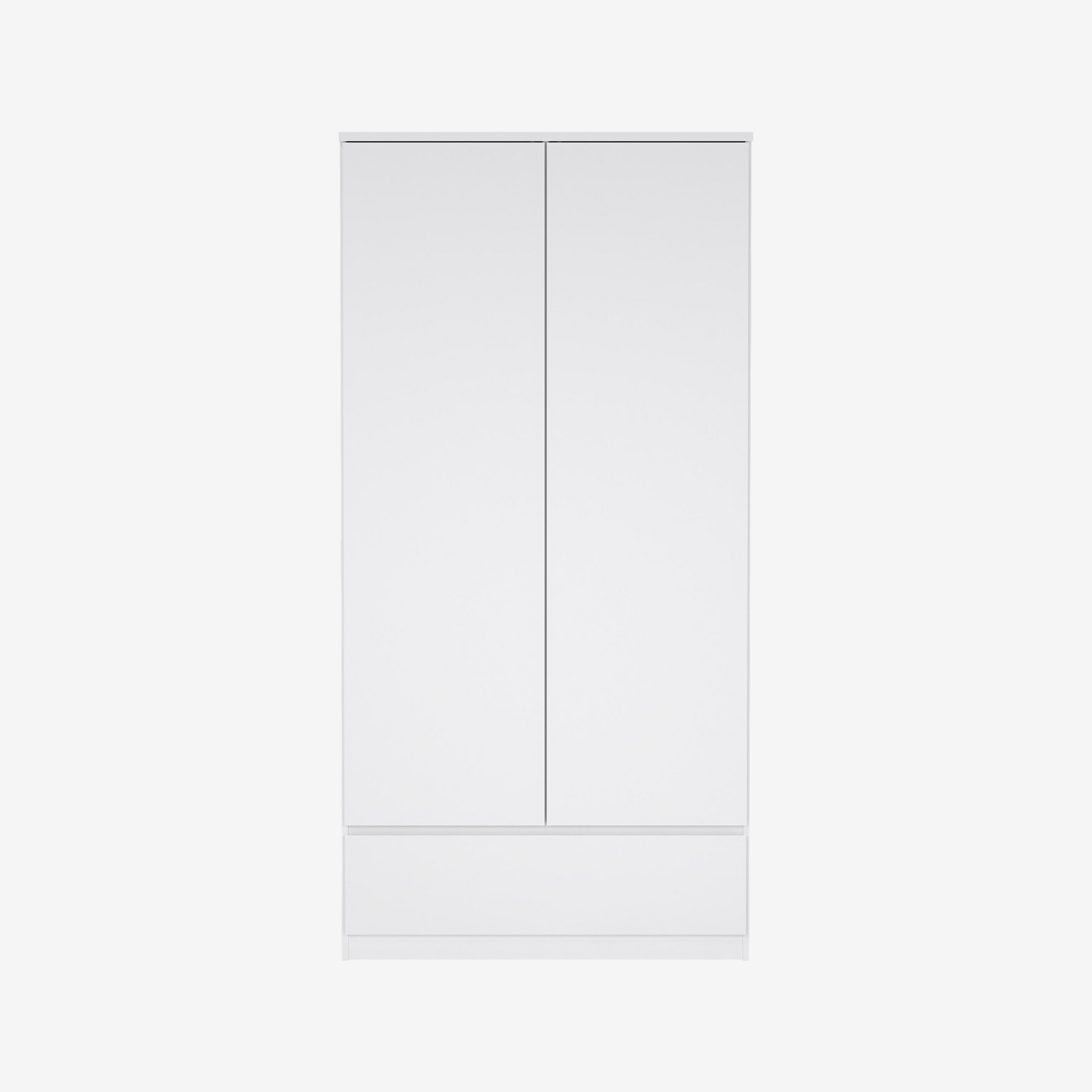 EDDAVA | ארון פתיחה 2 דלתות ומגירה בחיפוי מלמין