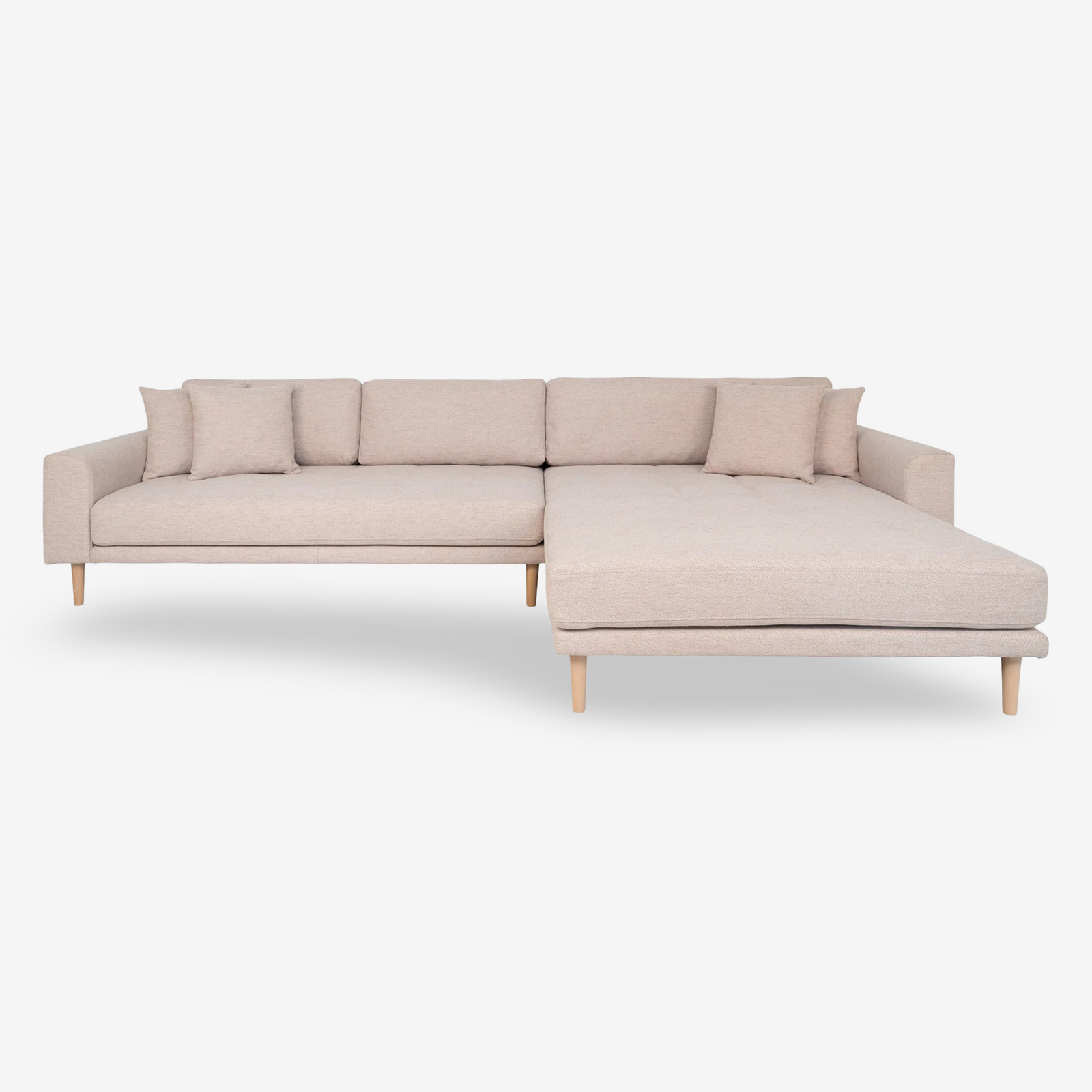 CALA | ספת שזלונג מרופדת בבד אריג, רוחב 290 ס"מ - KUALA