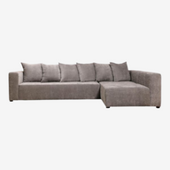 ימין (למסתכלים מול הספה) / אפור כהה