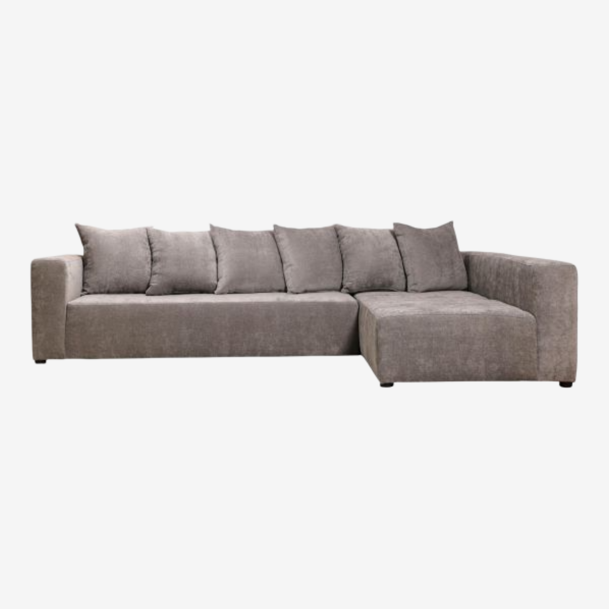 EBBERO | ספה פינתית מודרנית מרופדת בבד אריג - KUALA