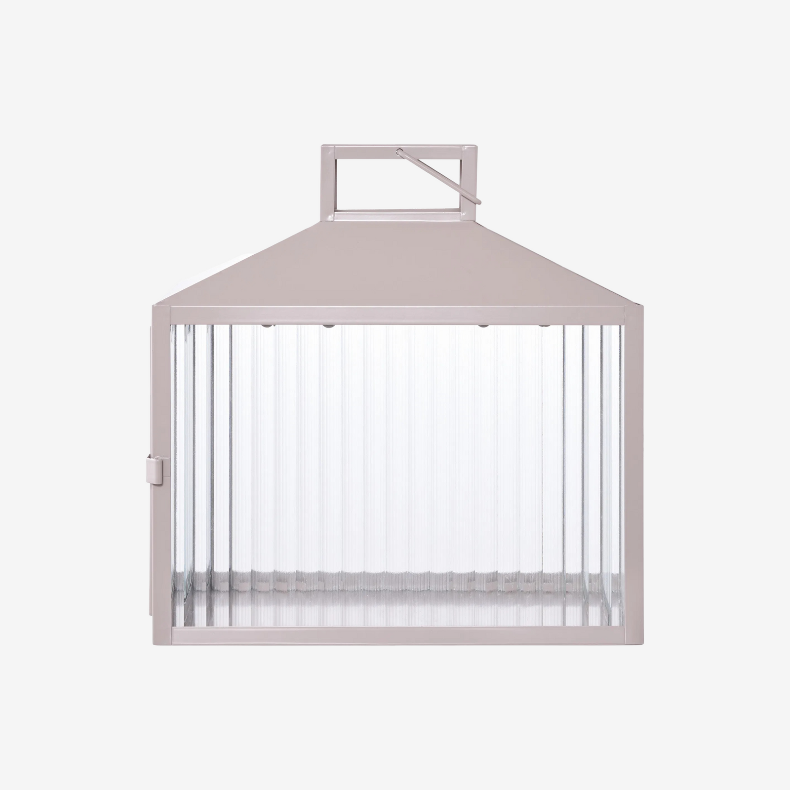 FARA | עששית ממתכת עם זכוכית גלים - KUALA