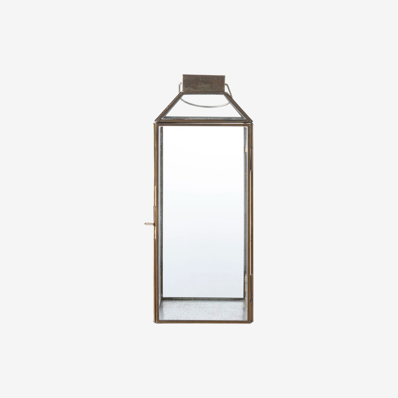 ELSO | עששית זכוכית ומתכת בגוון פליז עתיק - KUALA