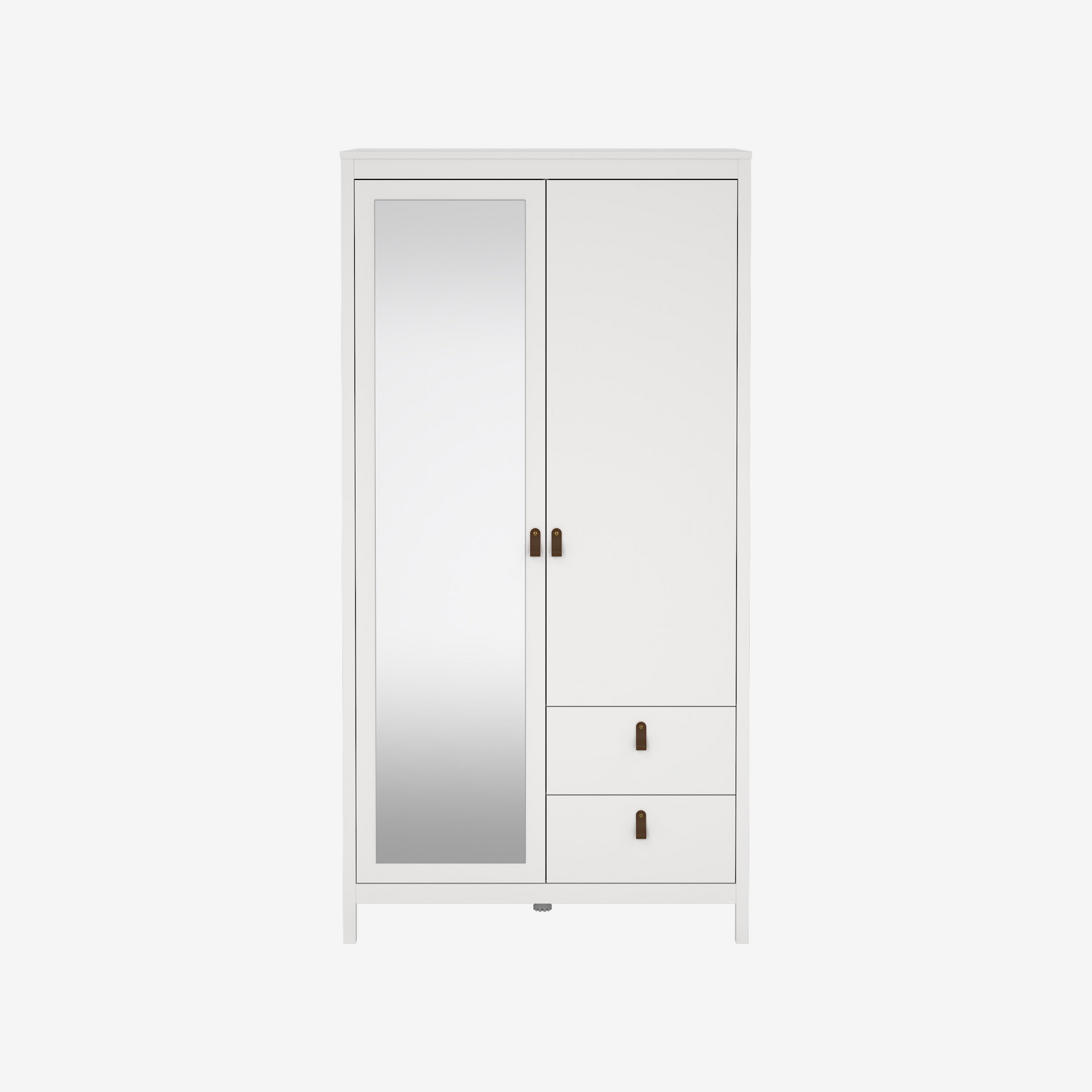 TRASY | ארון פתיחה 2 דלתות ו-2 מגירות, בחיפוי מלמין