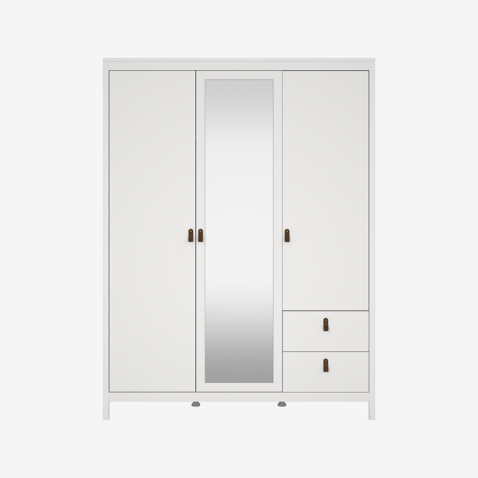 SIVK | ארון פתיחה 3 דלתות ו-2 מגירות, בחיפוי מלמין