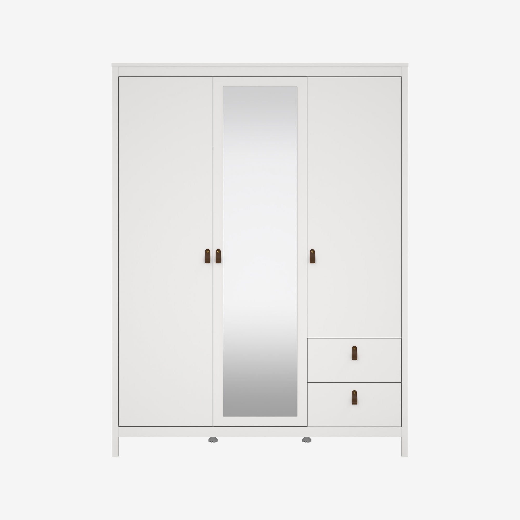 SIVK | ארון פתיחה 3 דלתות ו-2 מגירות, בחיפוי מלמין