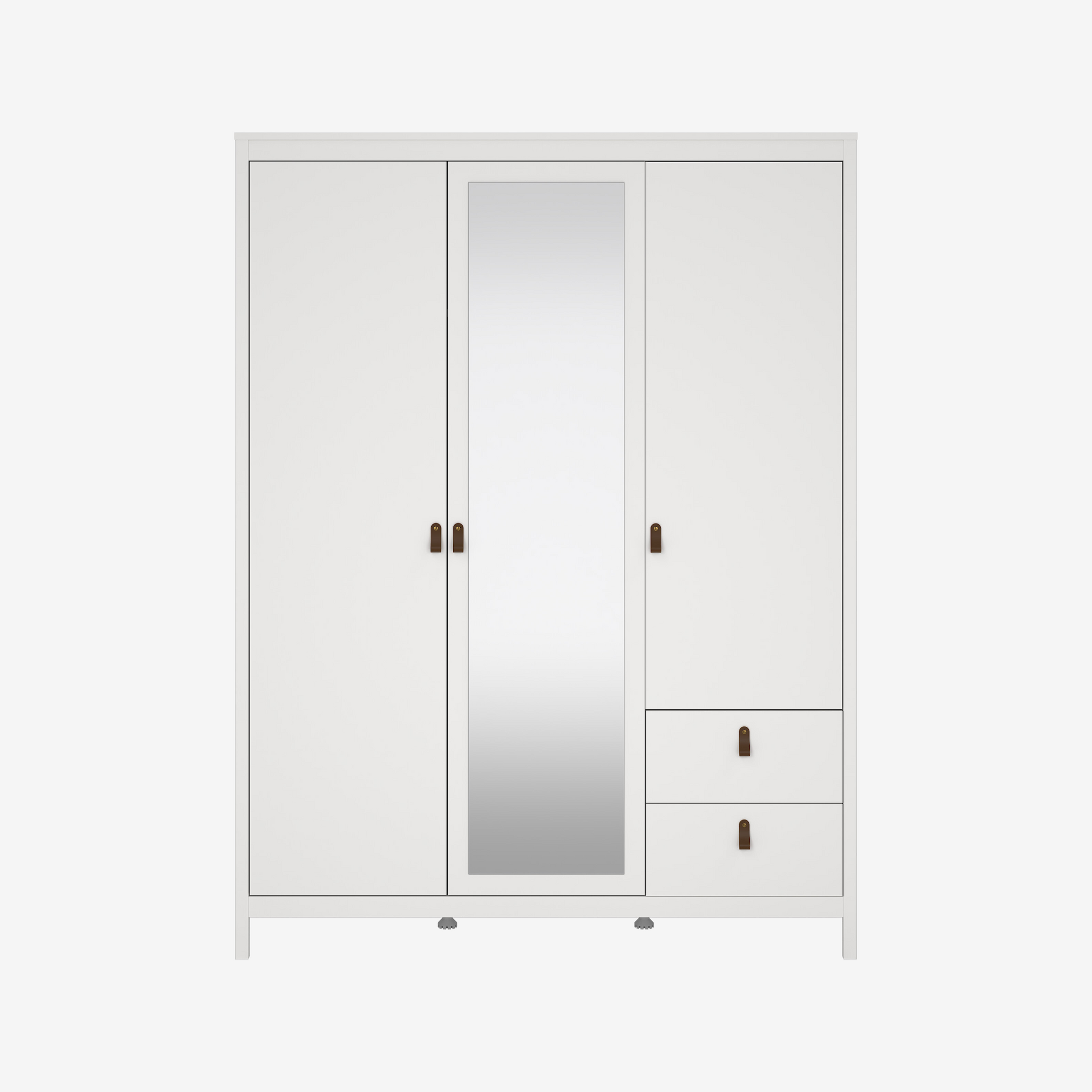 SIVK | ארון פתיחה 3 דלתות ו-2 מגירות, בחיפוי מלמין