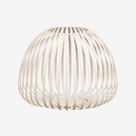 ELVI | עששית ממתכת בגוון בז', מגיעה בשני גדלים