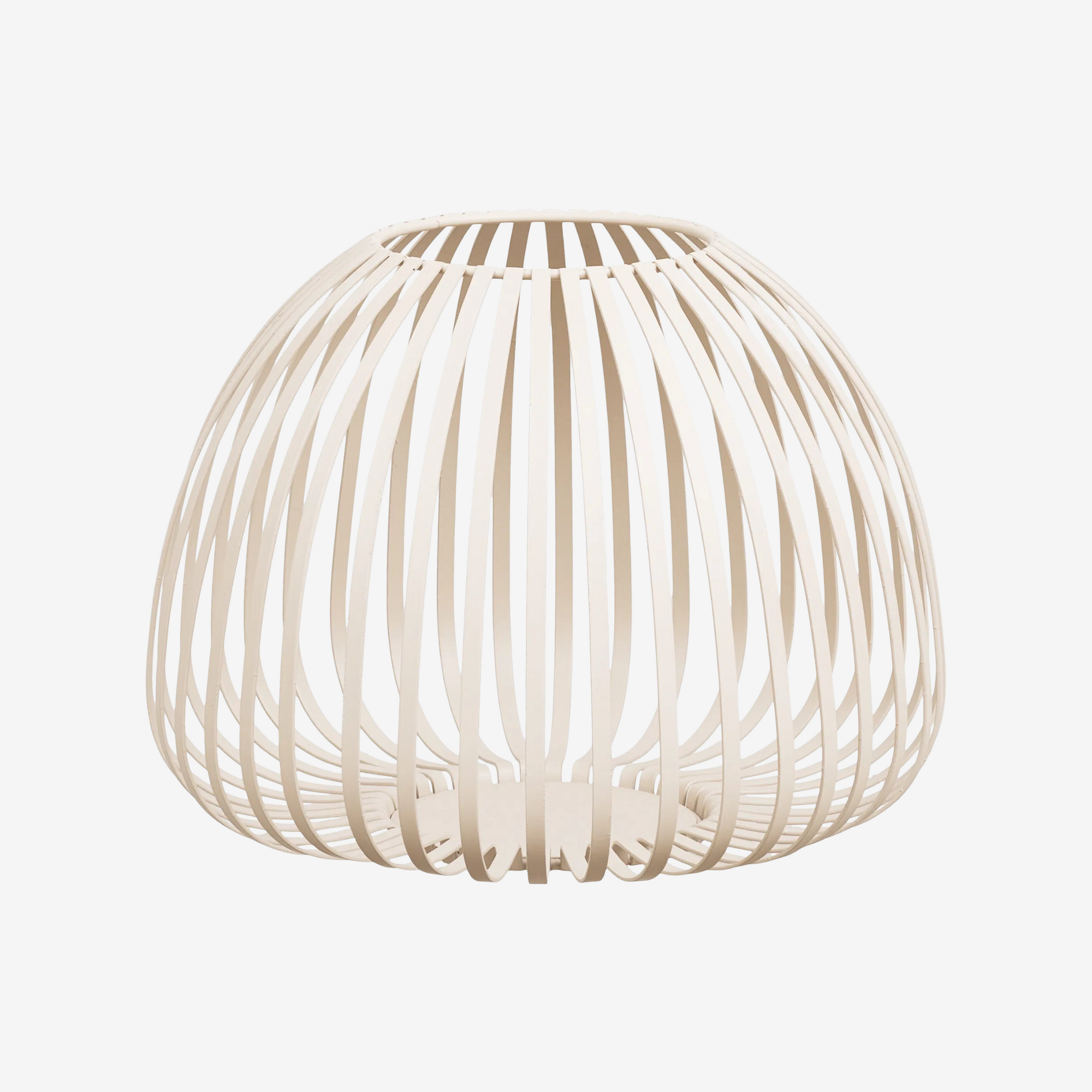 ELVI | עששית ממתכת בגוון בז', מגיעה בשני גדלים