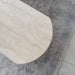 תמונה מזווית מספר 8 של המוצר DOGMA | שולחן צד עשוי אבן טרוונטין