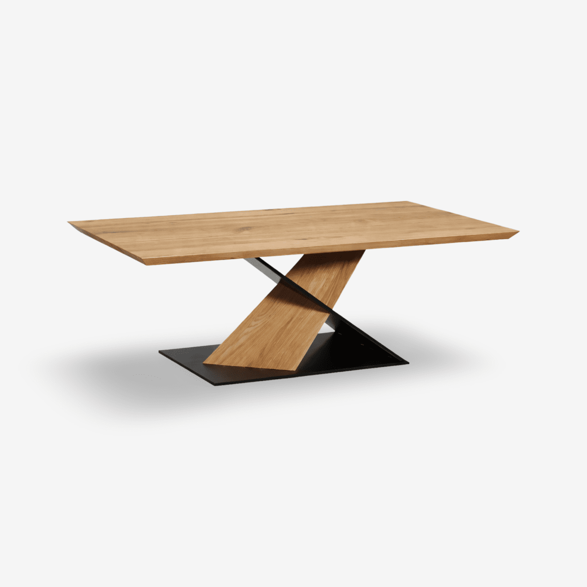 RAGINI | שולחן סלון מלבני מעץ ומתכת, 120/68 ס"מ - KUALA