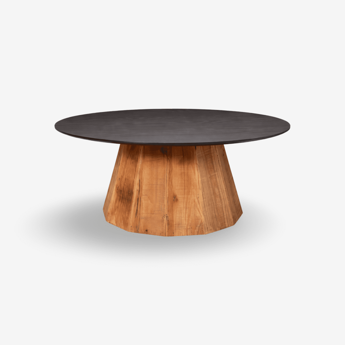 RUNALIN | שולחן סלון עגול מעץ, קוטר 80 ס"מ - KUALA