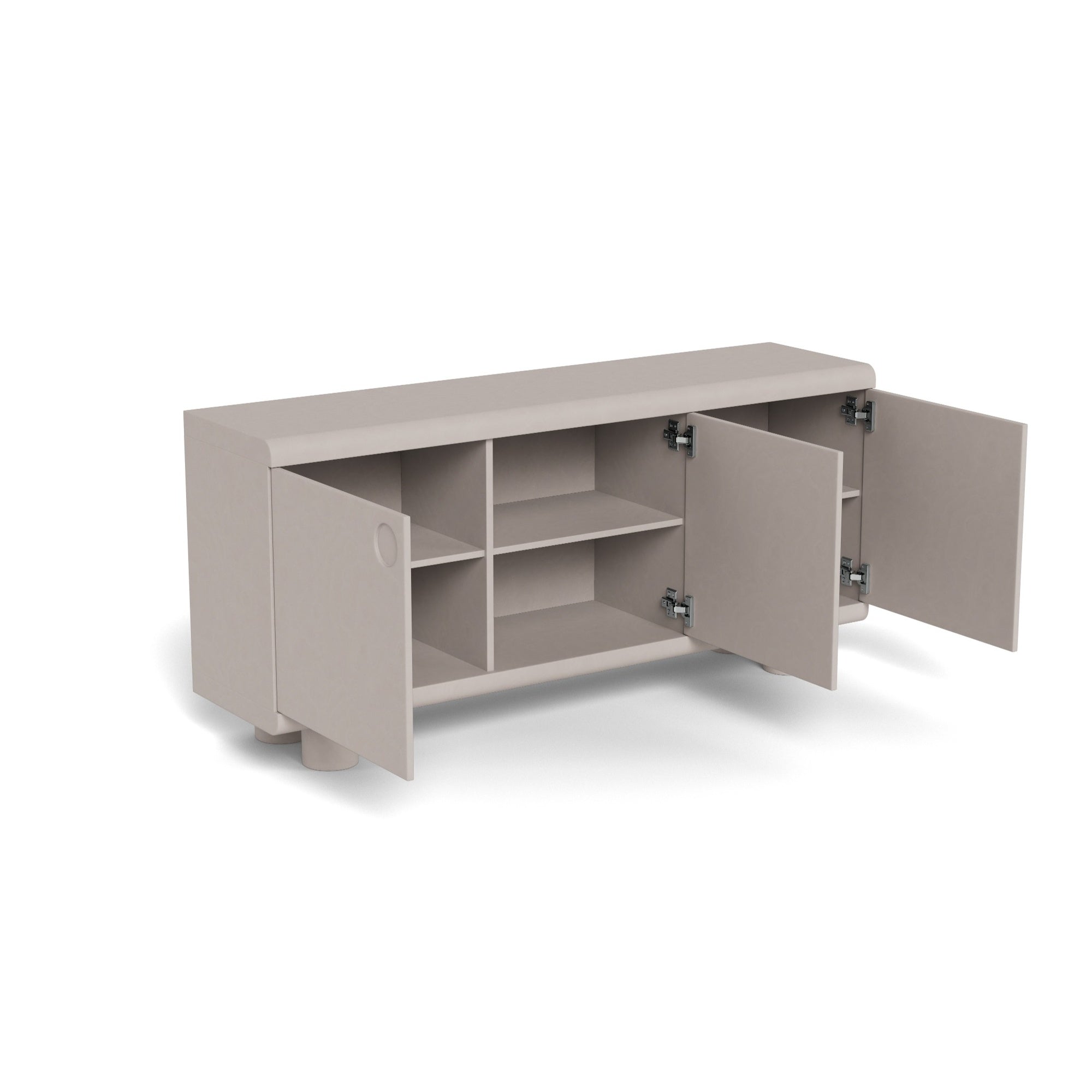 BEAMKO | שידת אחסון מעץ עם 3 דלתות - KUALA