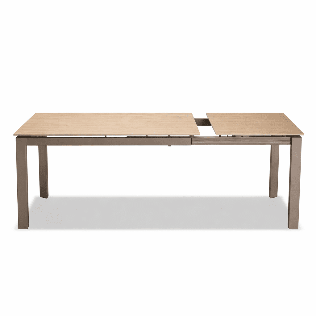 SIGRUN | שולחן אוכל מלבני 140/80 ס"מ, נפתח ל - 200 ס"מ עד 8 סועדים - KUALA