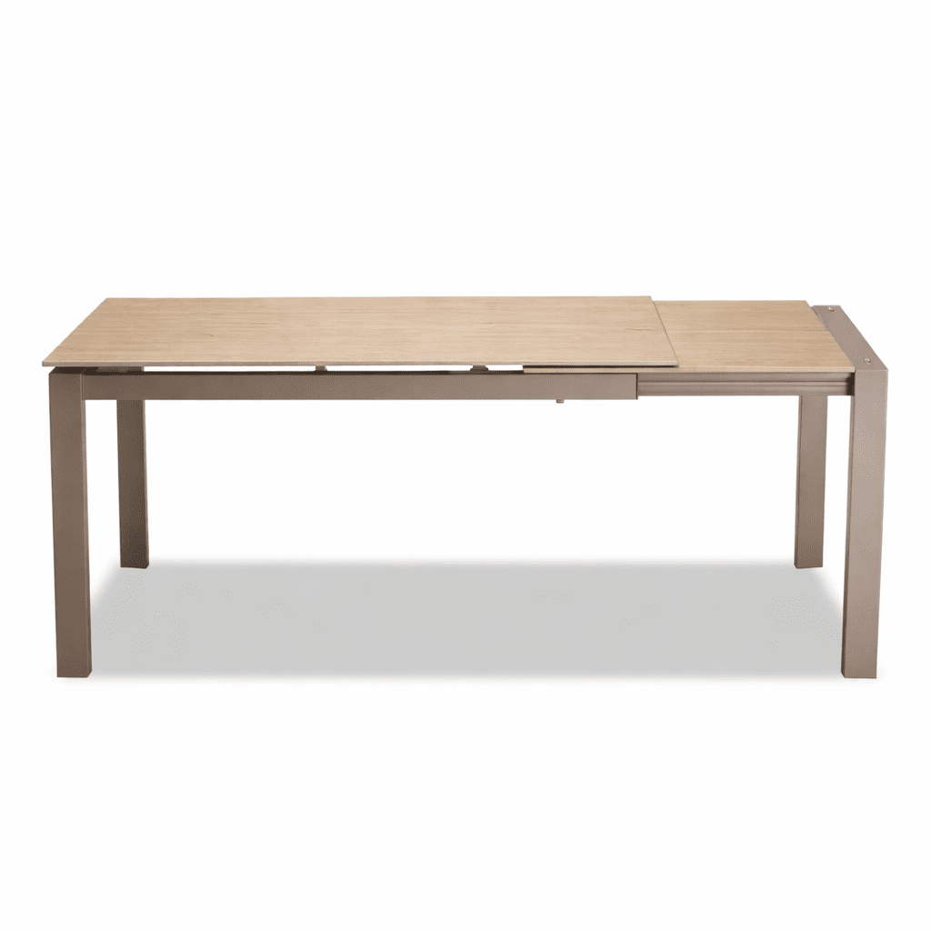 SIGRUN | שולחן אוכל מלבני 140/80 ס"מ, נפתח ל - 200 ס"מ עד 8 סועדים - KUALA