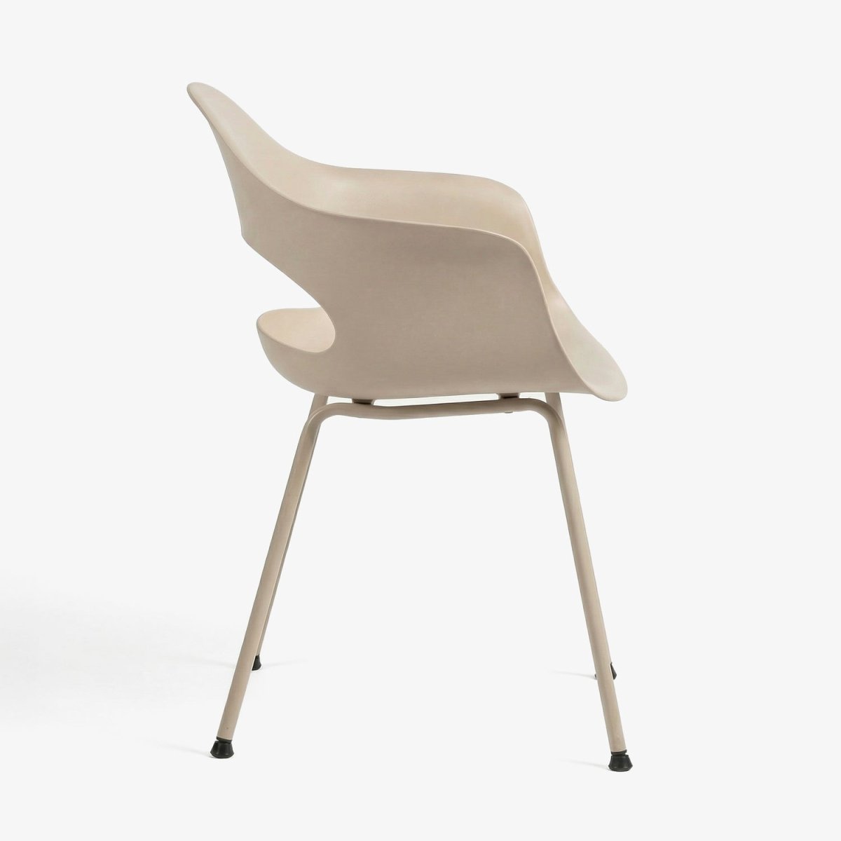 SIVOTEK | כיסא אוכל פולימרי מעוצב בסגנון מעוגל - KUALA