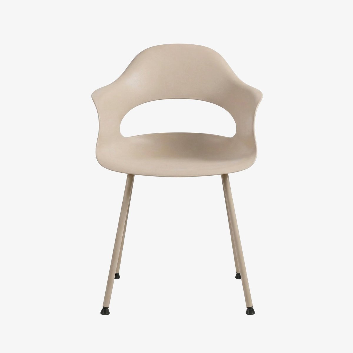 SIVOTEK | כיסא אוכל פולימרי מעוצב בסגנון מעוגל - KUALA