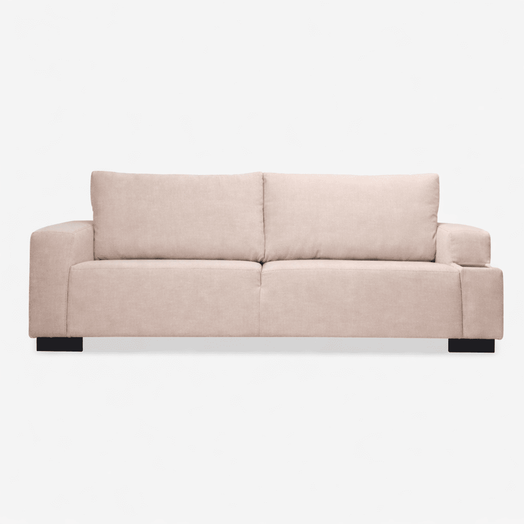 STENA | ספה תלת מושבית מודרנית מרופדת בבד אריג - KUALA