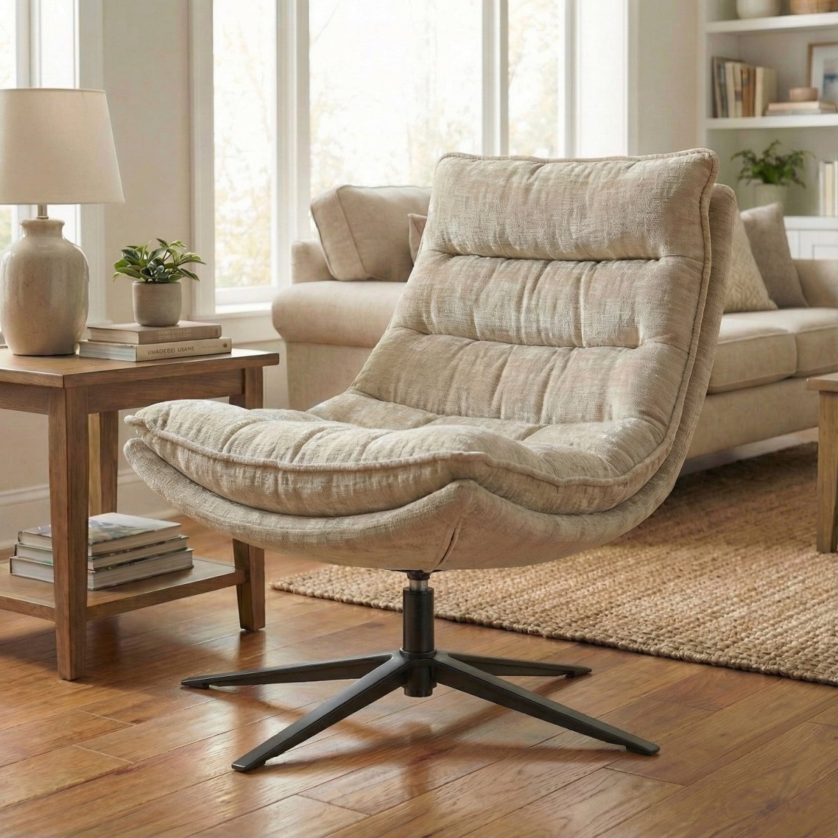 STIGRUD | כורסא מעוצבת מרופדת בבד אריג - KUALA