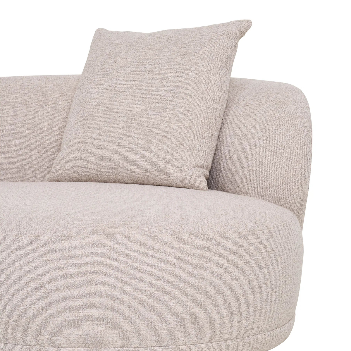 SVALA | ספת שזלונג מרופדת בבד אריג, 294 ס"מ - KUALA