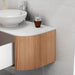 תמונה מזווית מספר 10 של המוצר AFU | ארון אמבט מעוגל וצף, מעוצב בסגנון נורדי