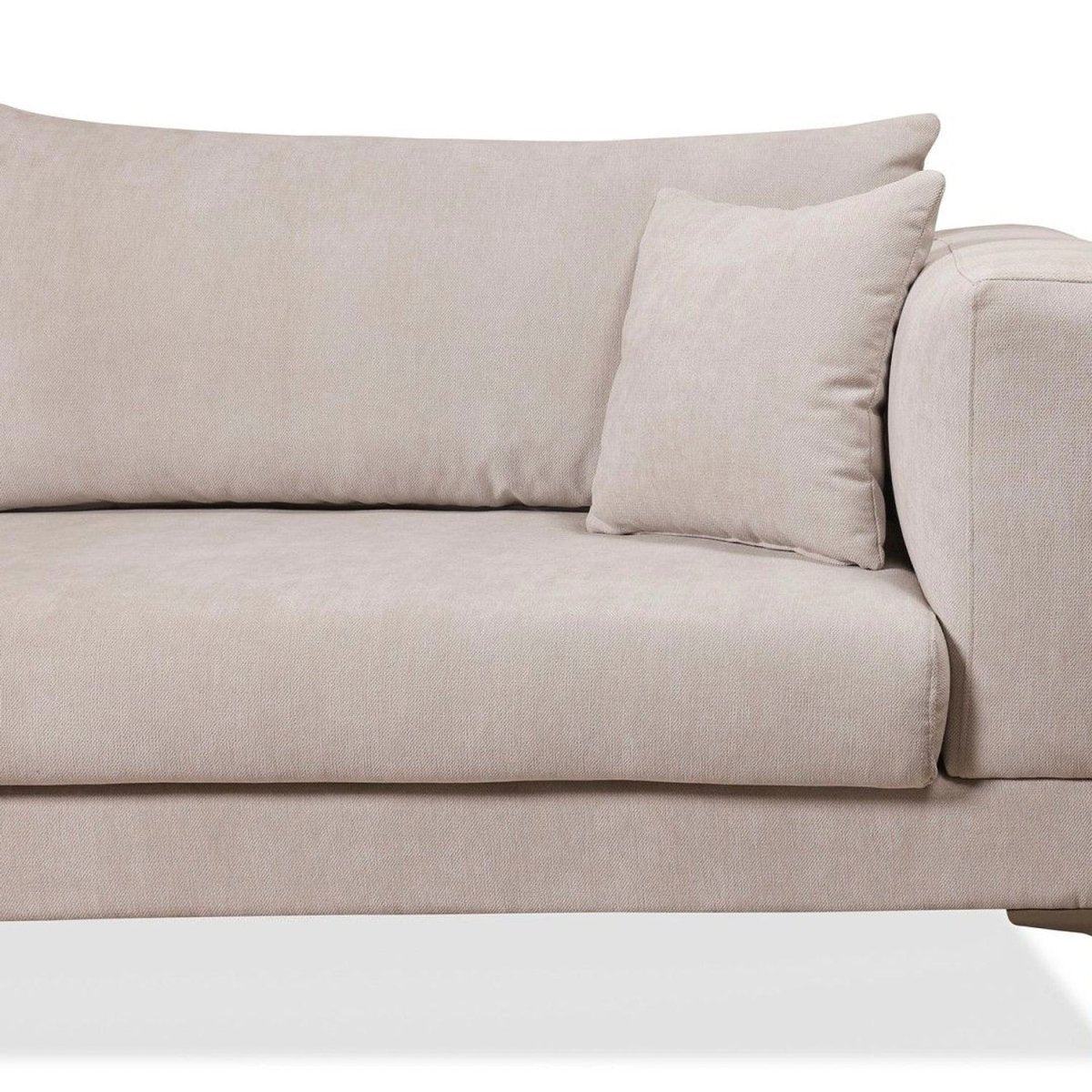 TORDU | ספה דו מושבית מודרנית מרופדת בבד אריג - KUALA