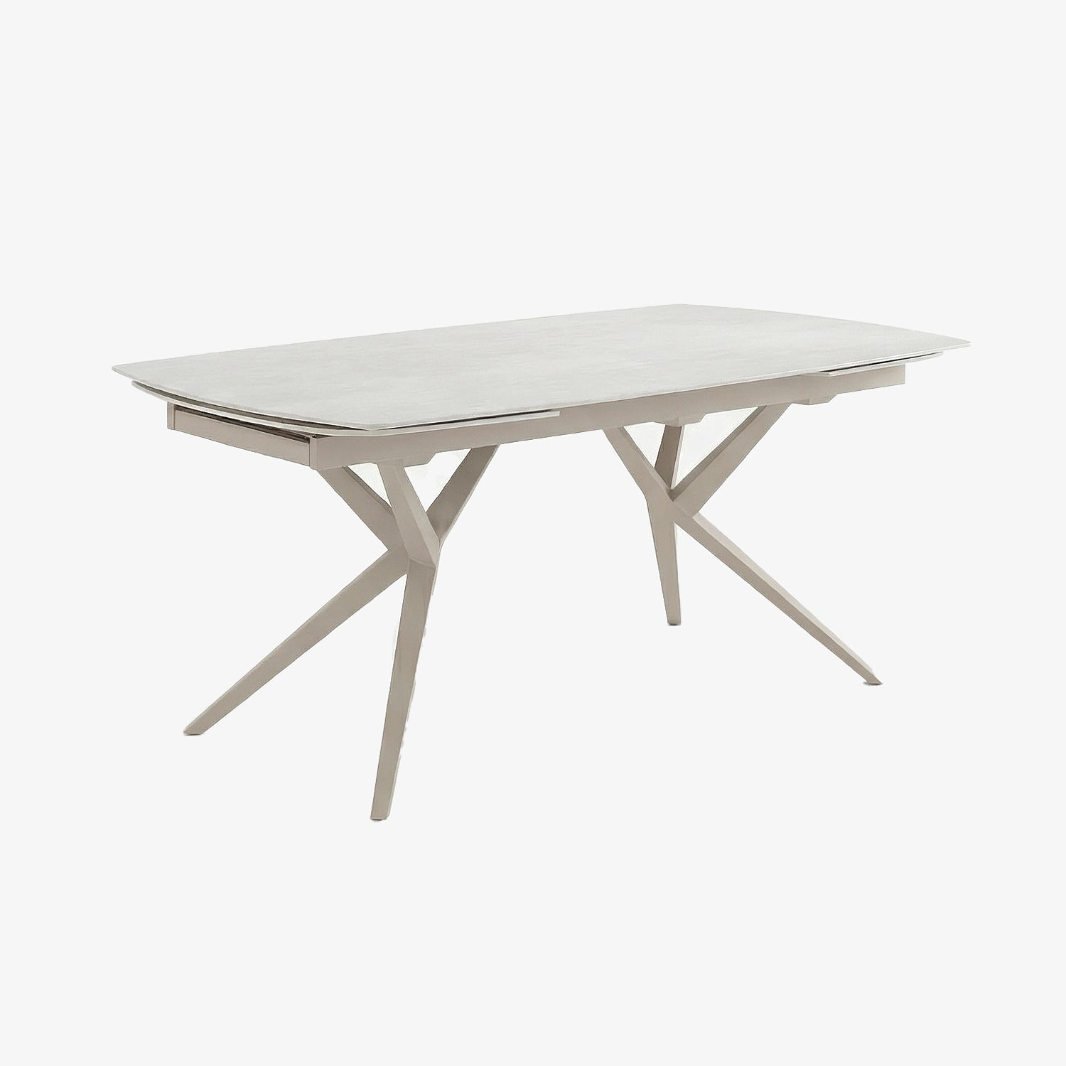 LIVVO | שולחן אוכל מלבני נפתח, מגיע בשני גדלים