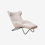 VIGORE | כורסת שזלונג מרופדת בבד אריג - KUALA