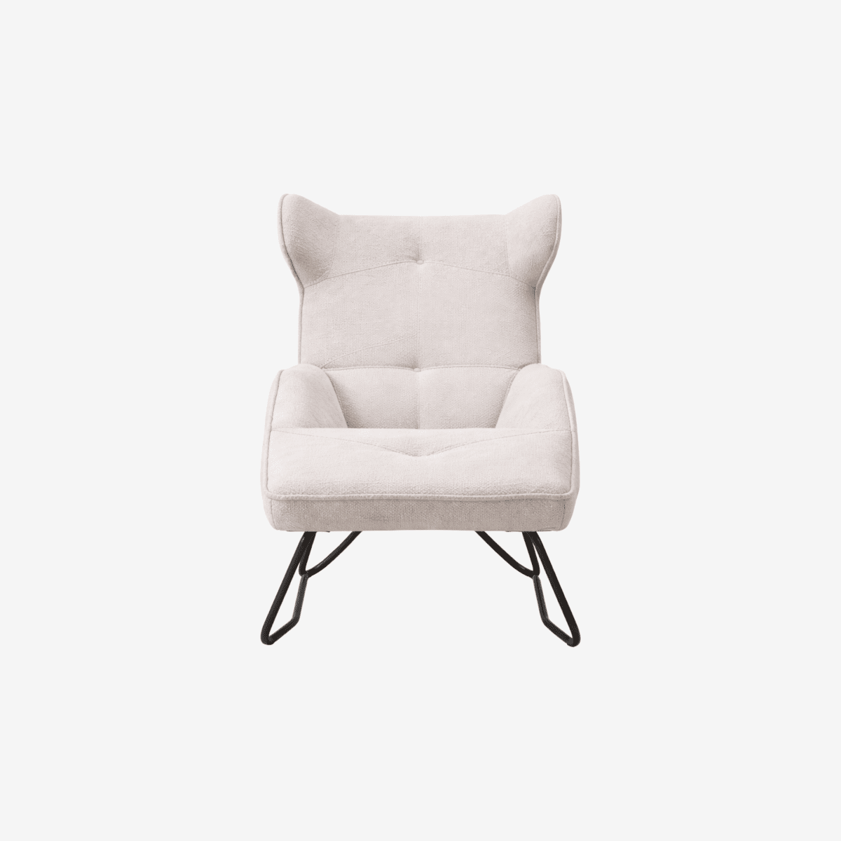 VIGORE | כורסת שזלונג מרופדת בבד אריג - KUALA