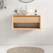 תמונה מזווית מספר 1 של המוצר CASCADA | ארון אמבט צף מעוצב בסגנון נורדי מינימליסטי