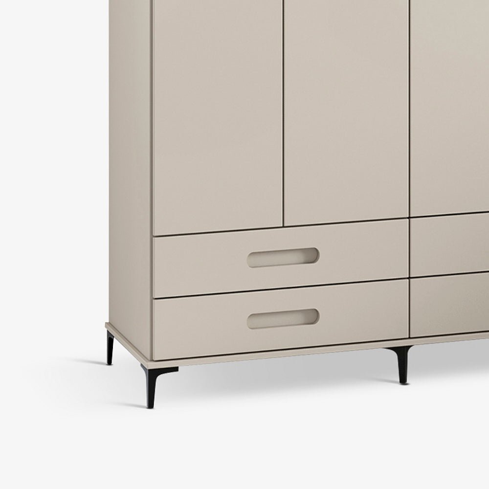 YNGVAR | ארון דלתות פתיחה עשוי עץ תעשייתי בחיפוי מלמין - KUALA