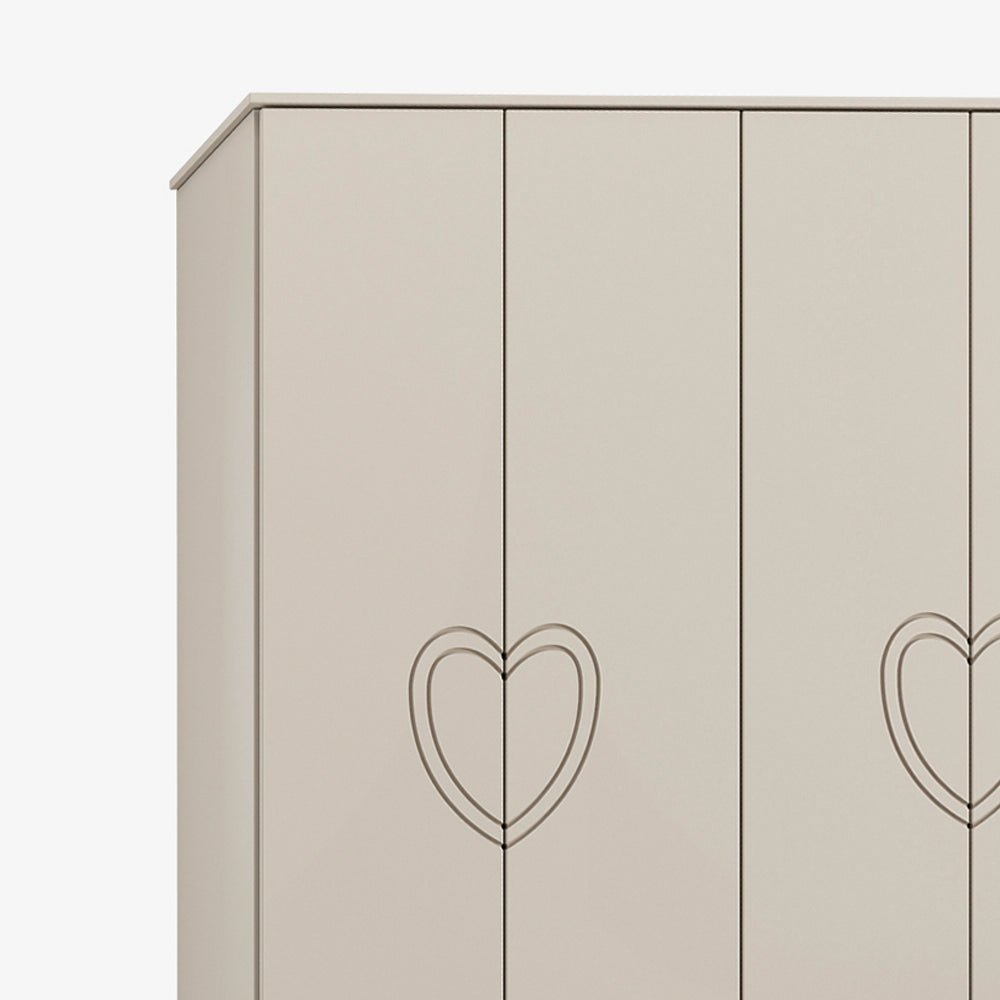 YNGVAR | ארון דלתות פתיחה עשוי עץ תעשייתי בחיפוי מלמין - KUALA