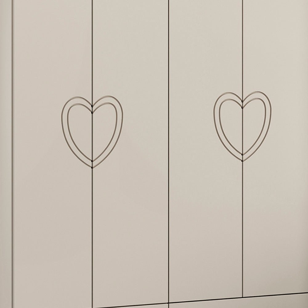 YNGVAR | ארון דלתות פתיחה עשוי עץ תעשייתי בחיפוי מלמין - KUALA