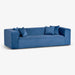 תמונה מזווית מספר 1 של המוצר Vea | ספה תלת מושבית מודרנית מבד אריג רחיץ