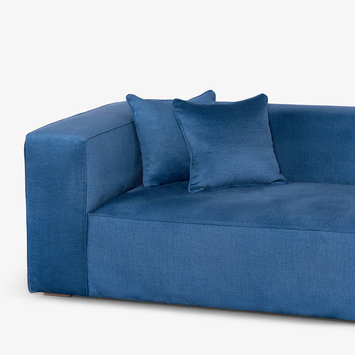 VEA | ספה תלת מושבית מודרנית מבד אריג רחיץ