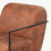 תמונה מזווית מספר 6 של המוצר ZOKI | כורסא מעוצבת מרופדת בבד דמוי עור